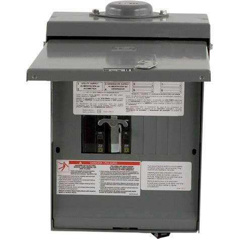 generation junction box|30 amp generator breaker box.